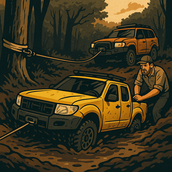 How One Winch Saved a $75,000 Ute from the Middle of Nowhere