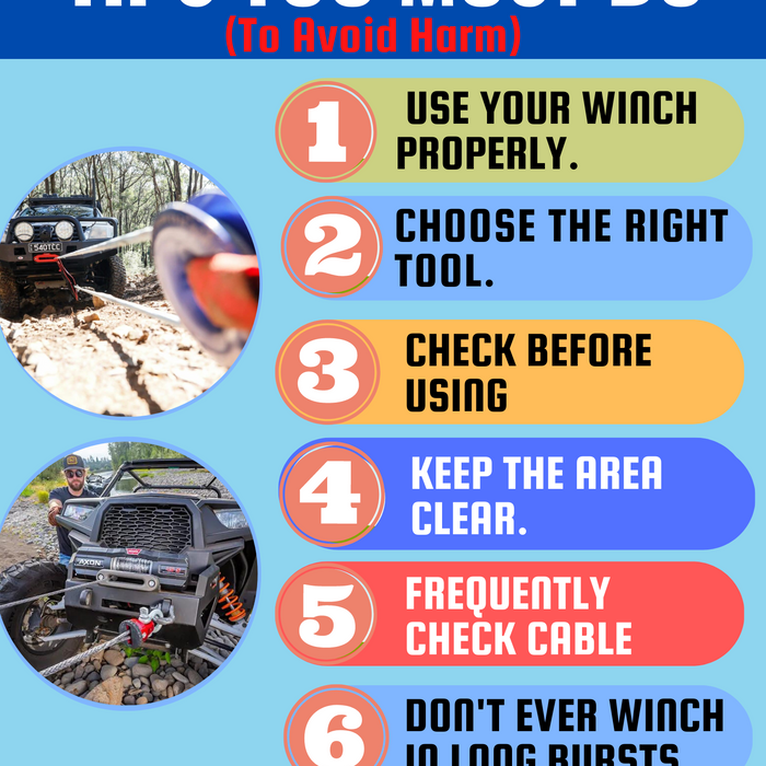 7 WINCHING SAFETY TIPS YOU MUST DO