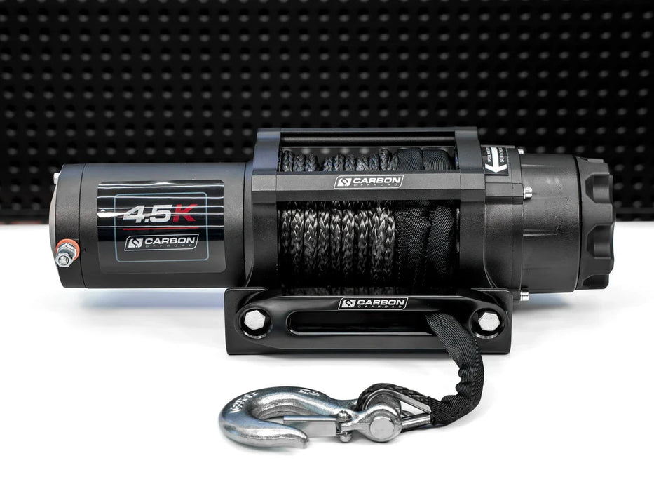 Carbon Winches Winch Carbon Winch 4500lb ATV Trailer with Synthetic Rope and Wireless Control - Fully Sealed
