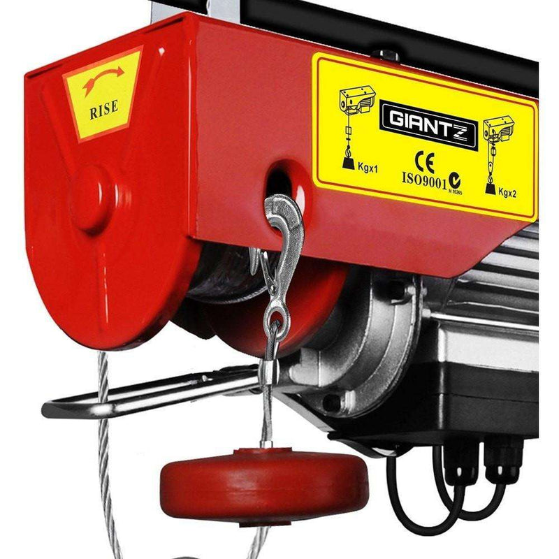 Giantz Electric winch Giantz Electric hoist Winch 18M 1000KG EH-18M-1000A