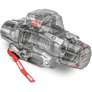 Warn Electric winch WARN ZEON XD 10-S 10,000lbs 12V Electric Winch | 100’ of 3/8” Spydura Synthetic Rope | 110010