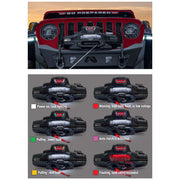 Warn Electric winch WARN ZEON XP 12-S 12,000 lb 12V Winch | Spydura Synthetic Rope | Fast, Durable & IP68 Waterproof