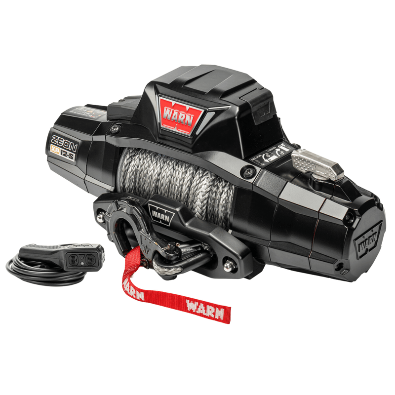 Warn Electric winch WARN ZEON XP 12-S 12,000 lb 12V Winch | Spydura Synthetic Rope | Fast, Durable & IP68 Waterproof