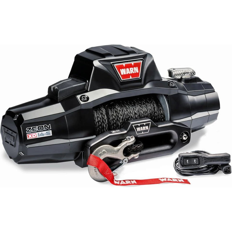 Warn Winch WARN ZEON XD 14-S 14,000lbs 12V Electric Winch | 80’ of 3/8” Spydura Synthetic Rope | 110014