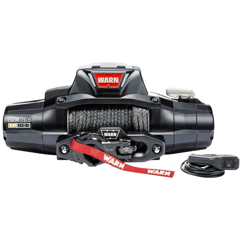 Warn Winch WARN ZEON XP 10-S 10,000lbs 12V Electric Winch | 100’ of 3/8” Spydura Synthetic Rope | 110100