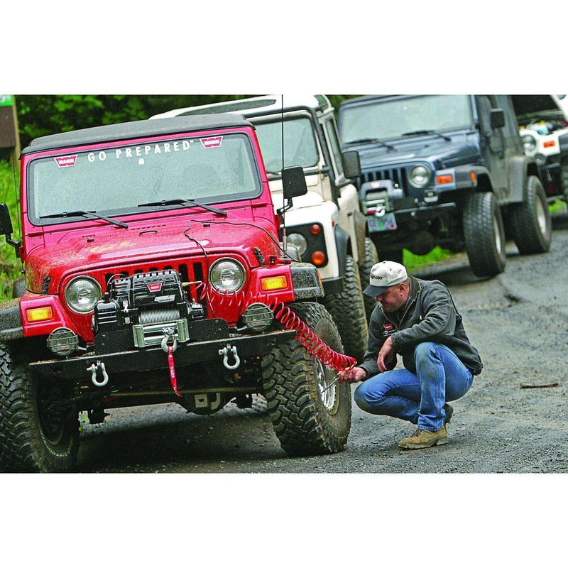 Warn Winches Warn 12v Self Recovery Winch 24m Synthetic Rope w/ wireless remote CE9500XDC