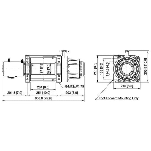 Winchworld Comeup Seal GEN2 16.5, 12V Winch