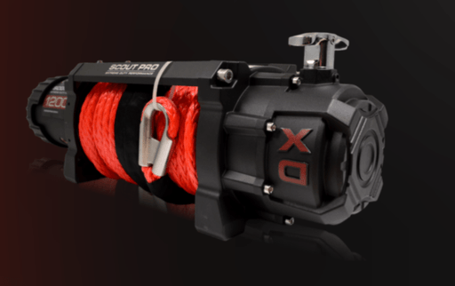 Carbon Winches Carbon Scout Pro 12.0 Extreme Duty 12000lb Fast Electric Winch