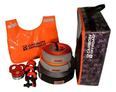 Carbon Winches RECOVERY KIT Carbon Offroad Gear Cube Ultimate Strap Kit