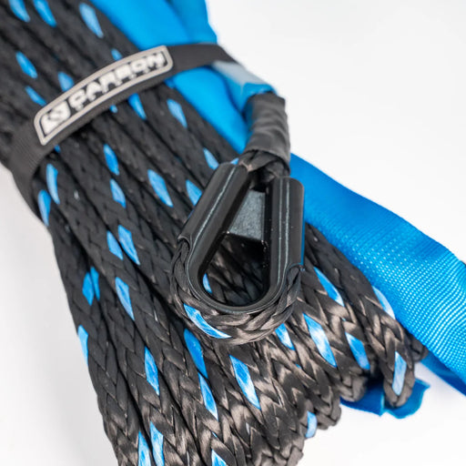 Carbon Winches recovery rope Carbon 4x4 Winch Extension Rope 25m 9000kg UHMWPE Synthetic Recovery Rope