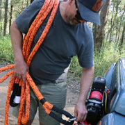 Carbon Winches recovery rope Carbon Monkey Fist 12 Ton x 9 Metre Kinetic Recovery Rope