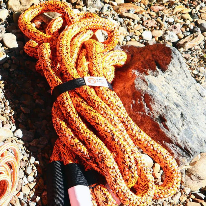 Carbon Winches recovery rope Carbon Monkey Fist 12 Ton x 9 Metre Kinetic Recovery Rope