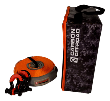 Carbon Winches recovery rope Carbon Offroad Gear Cube Basic Recovery Kit - Small