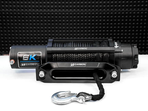 Carbon Winches Winch Carbon Offroad Long Drum 6000lb Winch – ATV, UTV & Small 4x4