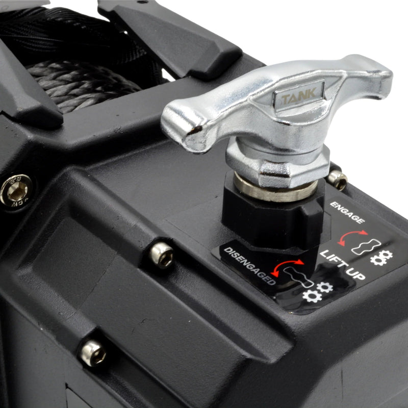 Carbon Winches Winch Carbon Tank 15000lb Large 4x4 Winch Kit IP68 12V
