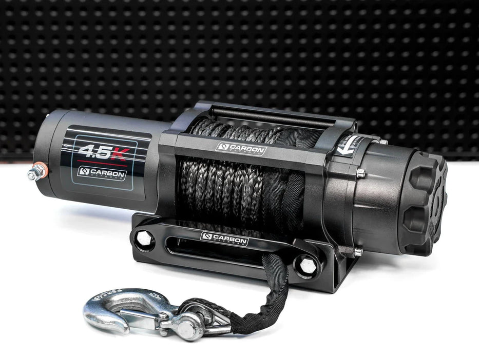 Carbon Winches Winch Carbon Winch 4500lb ATV Trailer with Synthetic Rope and Wireless Control - Fully Sealed
