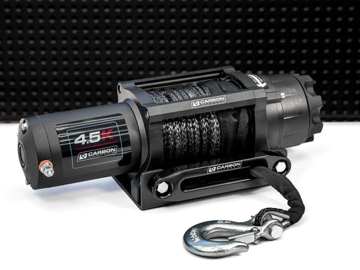 Carbon Winches Winch Carbon Winch 4500lb ATV Trailer with Synthetic Rope and Wireless Control - Fully Sealed