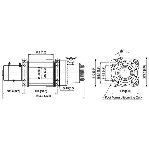 Come up Walrus Electric winch Come Up Walrus Winch