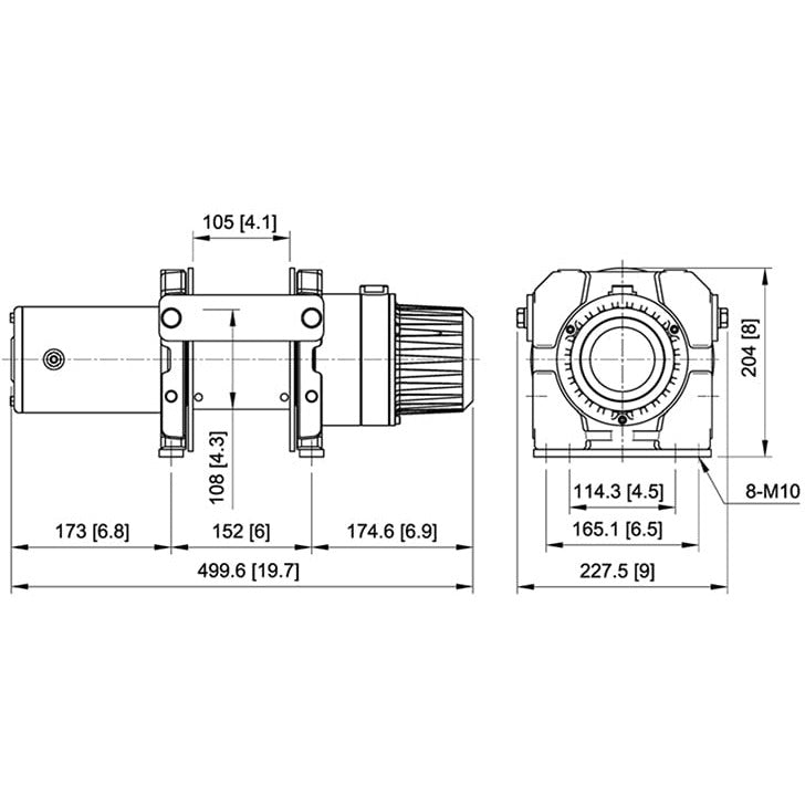 Come up Winch ComeUp Hoist GTD - 2200  - 998KG | Heavy Duty Hoists