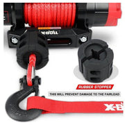 Dropship Zone X-BULL Electric Winch 6000LBS 12V BOAT Synthetic Rope Wireless Remote 4WD ATV UTV
