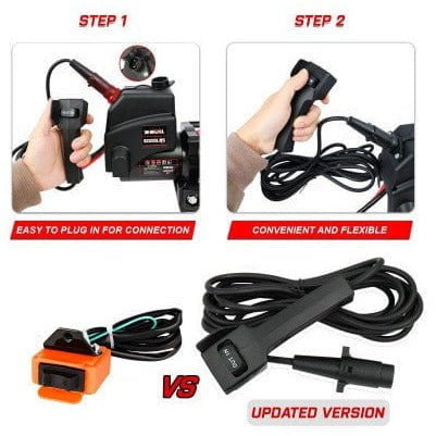 Dropship Zone X-BULL Electric Winch 6000LBS 12V BOAT Synthetic Rope Wireless Remote 4WD ATV UTV