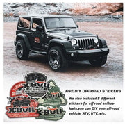 Dropshipzone X-BULL KIT2 Recovery tracks 6pcs Board Traction Sand trucks strap mounting 4x4 Sand Snow Car ORANGE