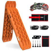 Dropshipzone X-BULL Recovery tracks Sand tracks KIT Carry bag mounting pin Sand/Snow/Mud 10T 4WD-Orange Gen3.0