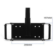 Dropshipzone X-BULL Winch Cradle Mounting Plate Bracket Foldabl Steel Bar
