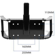 Dropshipzone X-BULL Winch Cradle Mounting Plate Bracket Foldabl Steel Bar