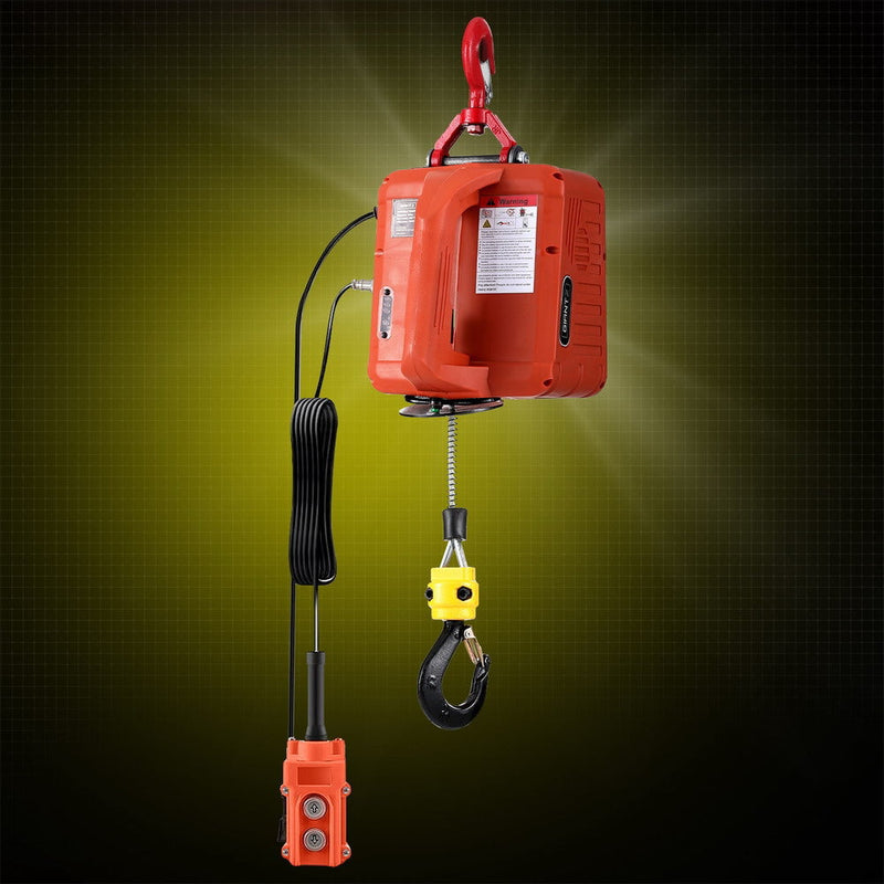 Giantz Electric Hoists Giantz Electric Hoist Winch – 500kg – Wired & Wireless Remote