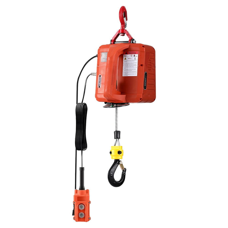 Giantz Electric Hoists Giantz Electric Hoist Winch – 500kg – Wired & Wireless Remote