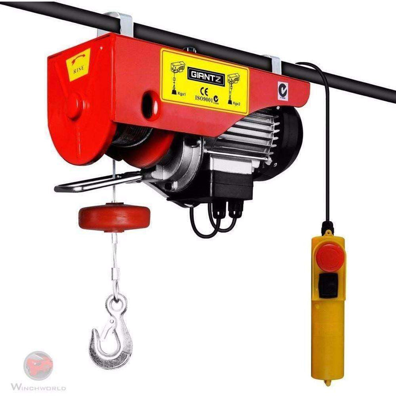 Giantz Electric winch Giantz 300/600kg Electric Hoist Winch | 1200W