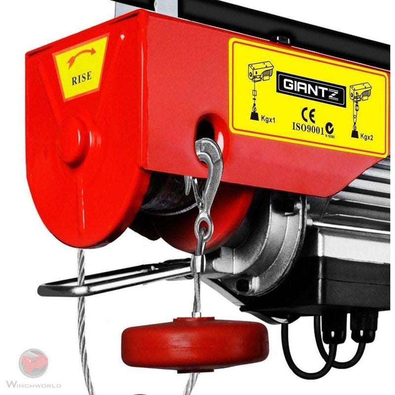 Giantz Electric winch Giantz 300/600kg Electric Hoist Winch | 1200W