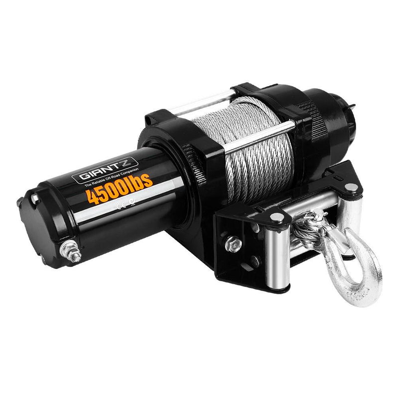 Giantz Winches 4500LBS Electric Winch ATV | 12v