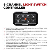 Go Rhino lighting Go Rhino 8-Channel Light Switch Controller