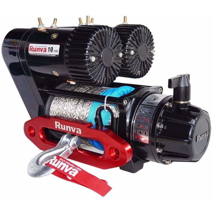 Runva Winch Runva EWS10000 PREMIUM 12V with Synthetic Rope - full IP67 protection