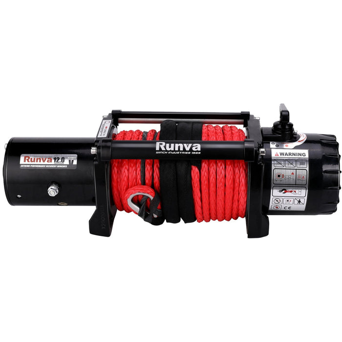 Runva Winch Runva EWV12000 ULTIMATE 12V with Synthetic Rope