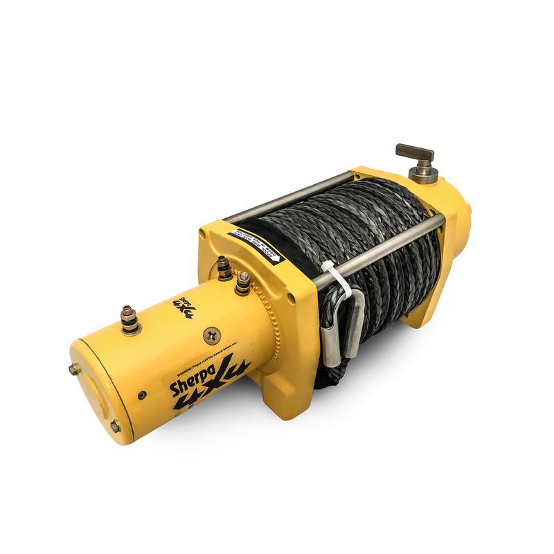 Sherpa 4X4 Electric winch Sherpa 4X4 Stallion 25000 lb Electric Winch