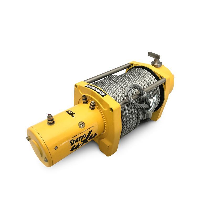 Sherpa 4x4 Stallion 25,000 lb Electric Winch - 12V/24V Heavy-Duty | 5 ...