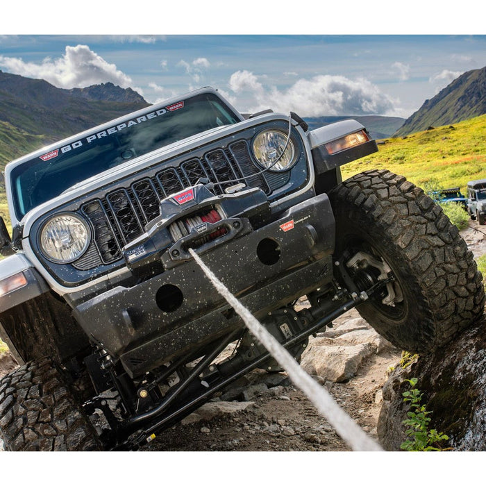 Warn Electric winch WARN ZEON XP 12-S 12,000 lb 12V Winch | Spydura Synthetic Rope | Fast, Durable & IP68 Waterproof