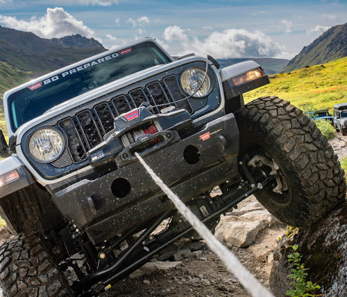 Warn Electric winch WARN ZEON XP 14-S 14,000 lb 12V Winch | Spydura Synthetic Rope | Fastest Line Speed & IP68 Waterproof