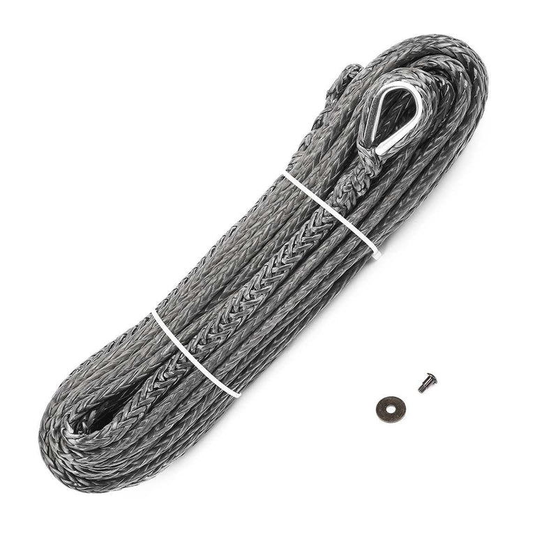 Warn recovery rope WARN 90’ x 3/8” Replacement Synthetic Rope | 104232 | VR EVO 8-S, 10-S & 12-S