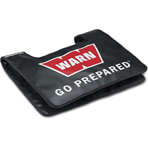 Warn WARN 91575 Winch Damper with Rigging Accessory Storage Pocket and Reflective Strips , Black