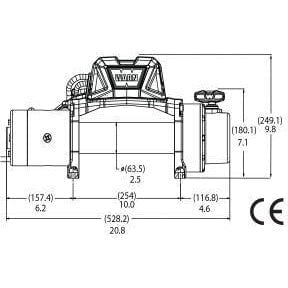 Warn Winch Warn Tabor 10-S 10K-S-97010