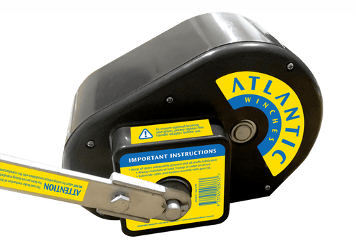 Winchworld Atlantic Stainless Steel Load Brake Hand Winch with Full Cover 500kg
