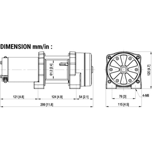 Winchworld Electric Hoists Comeup GTD-650 - 295KG | Heavy-Duty Hoist