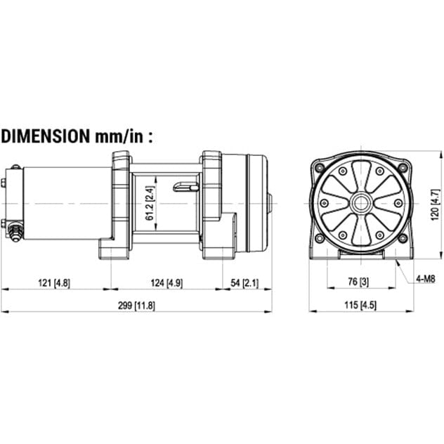 Winchworld Electric Hoists Comeup GTD-650 - 295KG | Heavy-Duty Hoist