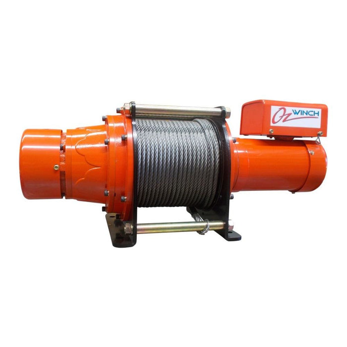 Winchworld Electric winch OzWinch 240V AC Electric Planetary Winch 700KG