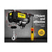 Winchworld Giantz 1400w Electric Hoist winch