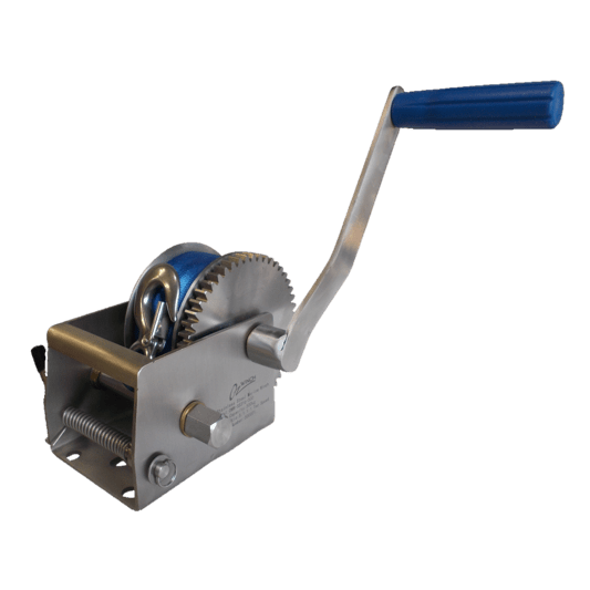 OzWinch 316 Stainless Steel Marine Winch Single Speed 500kg | Hand win ...
